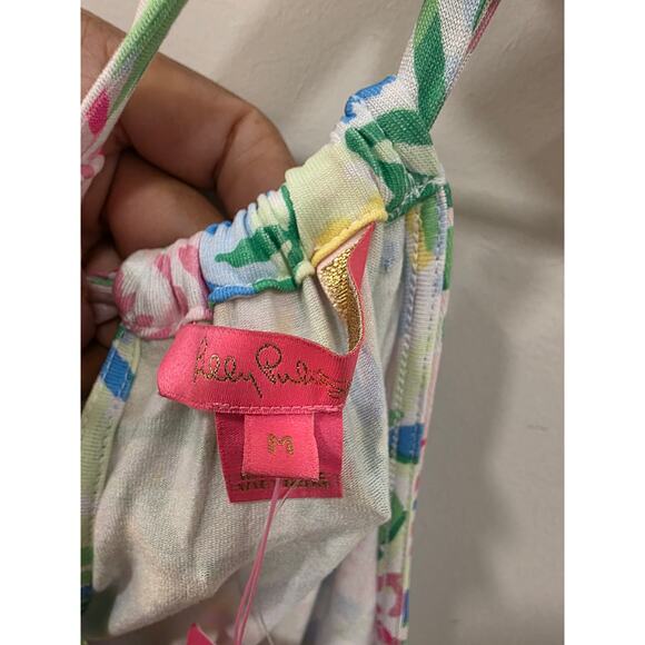 Lilly Pulitzer Shirelle skirted romper grove garden - Picture 6 of 9